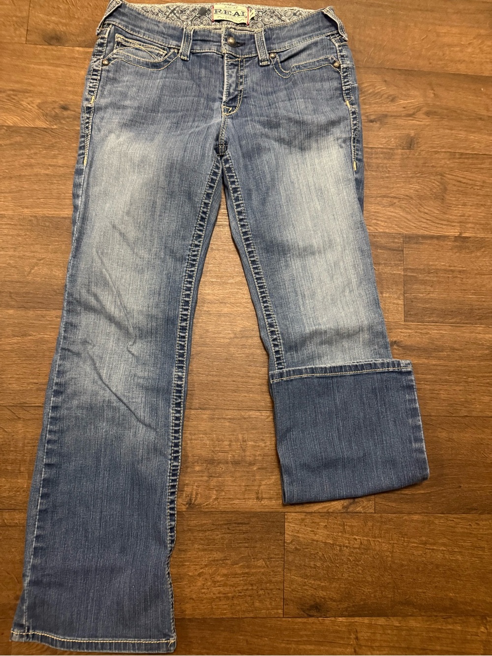 Ariat Light Blue Boot Cut Jeans